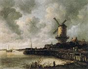 Jacob van Ruisdael, The Windmill at Wijk bij Duurstede